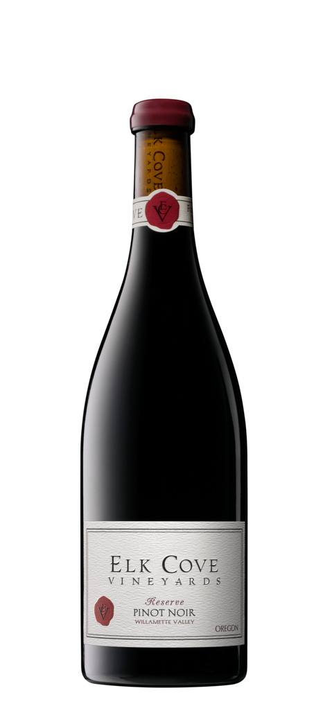 Elk Cove Reserve PinotNoir Wine Bottle