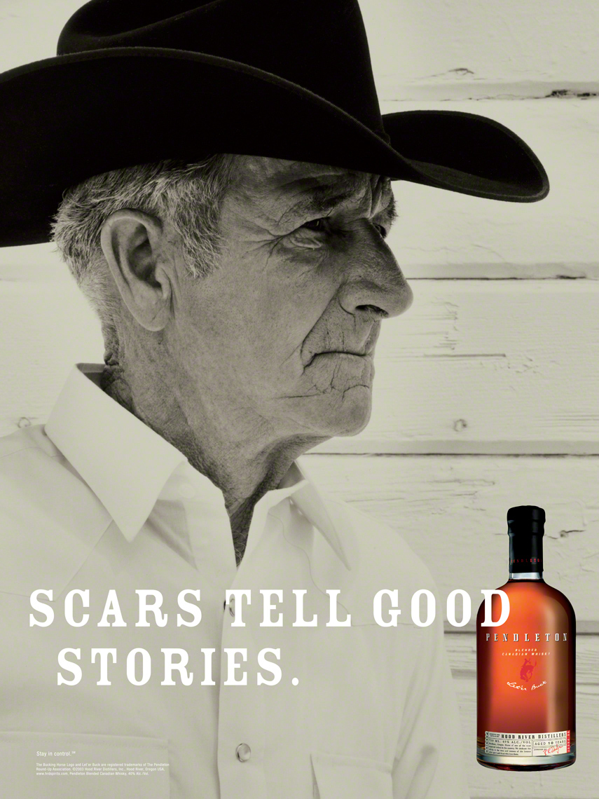 Pendleton Whiskey Poster, Scars